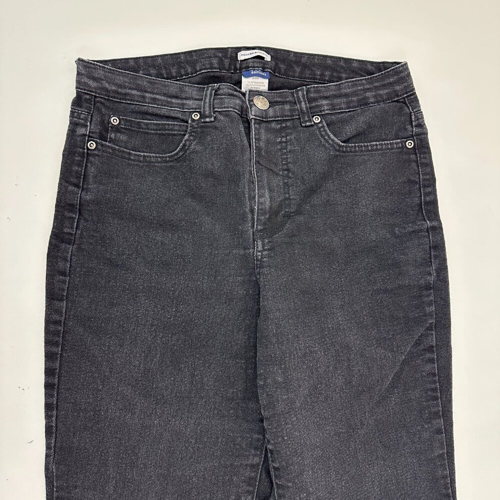 Basic Editions Modern Bootcut Women's Size 10 Bla… - image 2